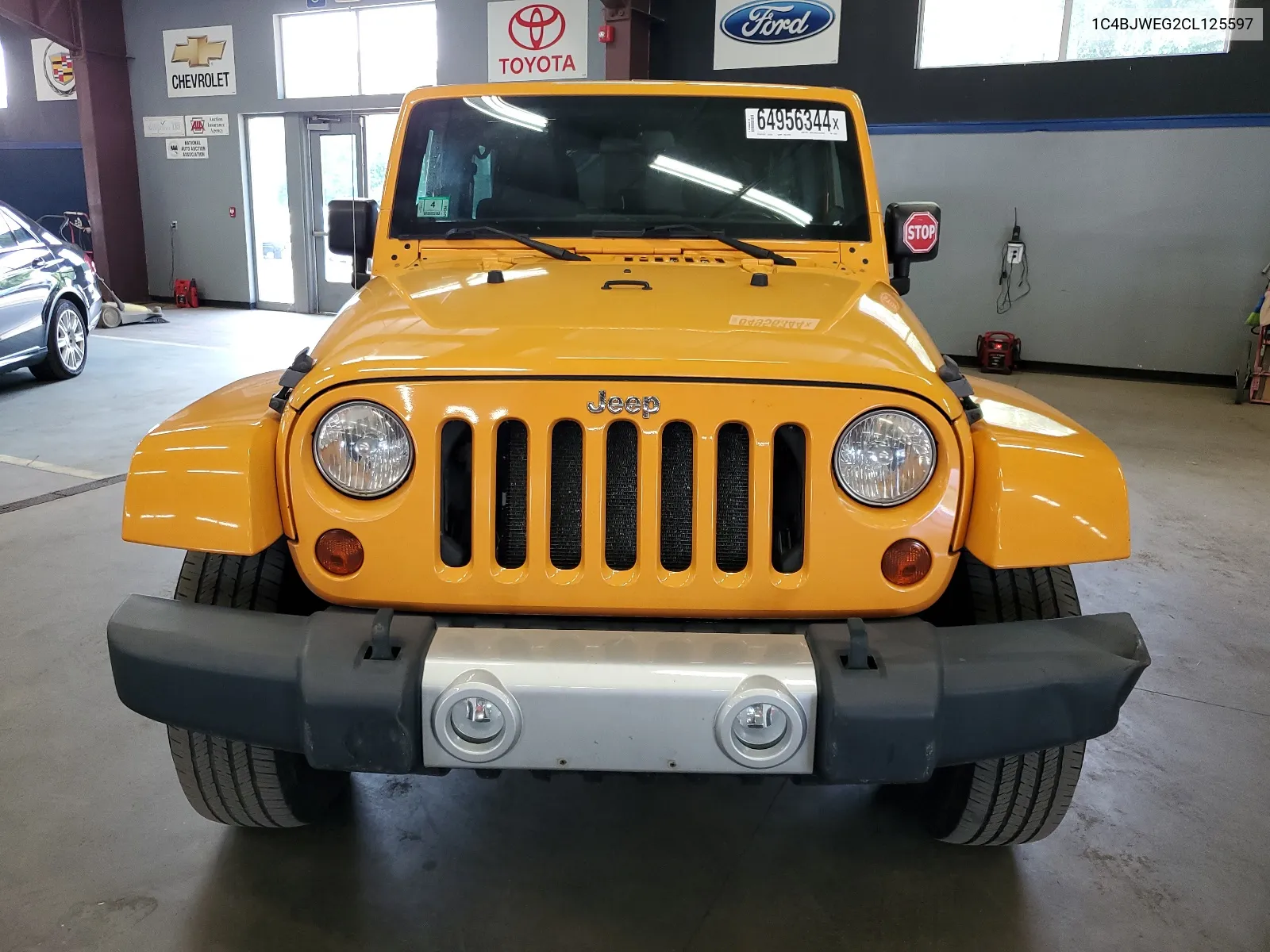 2012 Jeep Wrangler Unlimited Sahara VIN: 1C4BJWEG2CL125597 Lot: 64956344