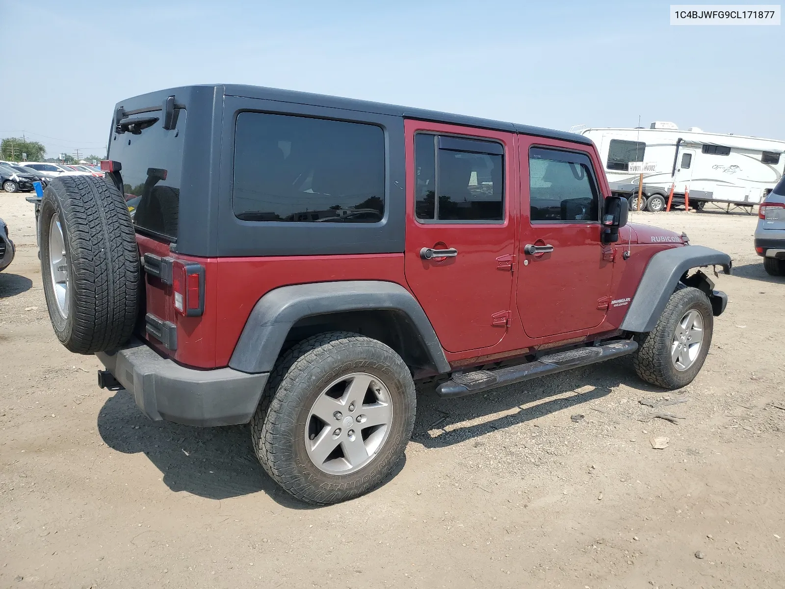 2012 Jeep Wrangler Unlimited Rubicon VIN: 1C4BJWFG9CL171877 Lot: 65464784