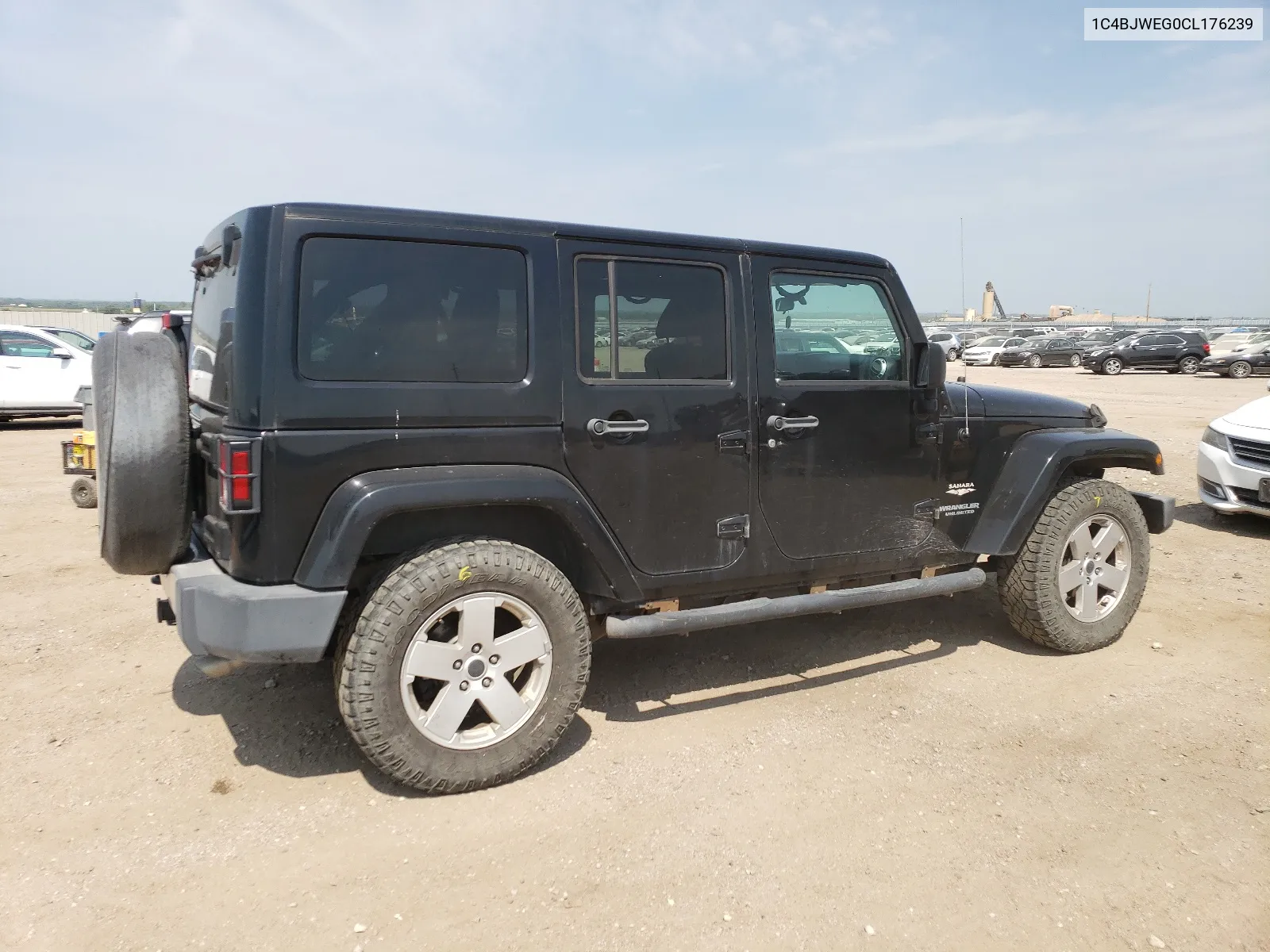 1C4BJWEG0CL176239 2012 Jeep Wrangler Unlimited Sahara