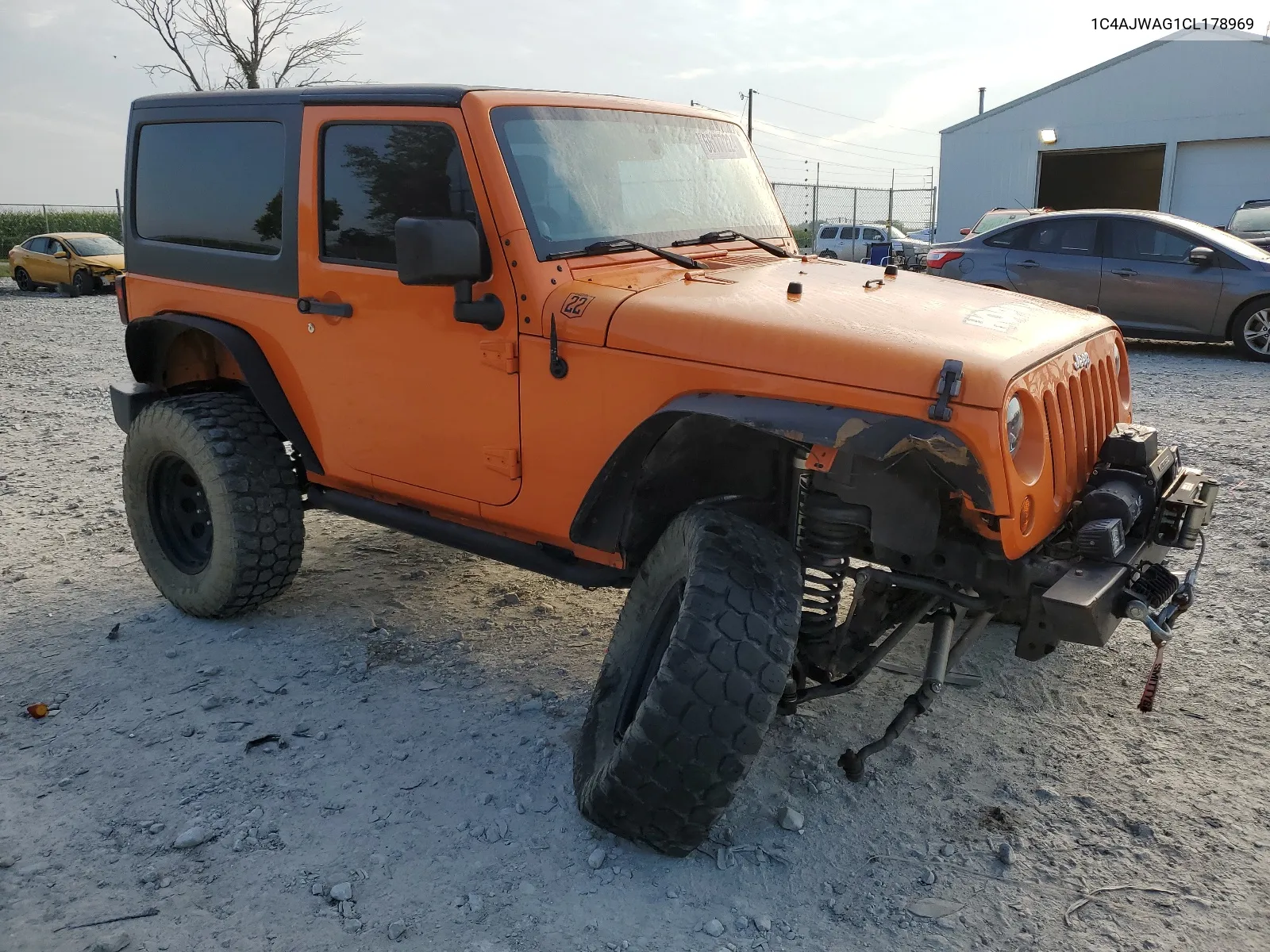 2012 Jeep Wrangler Sport VIN: 1C4AJWAG1CL178969 Lot: 66177224