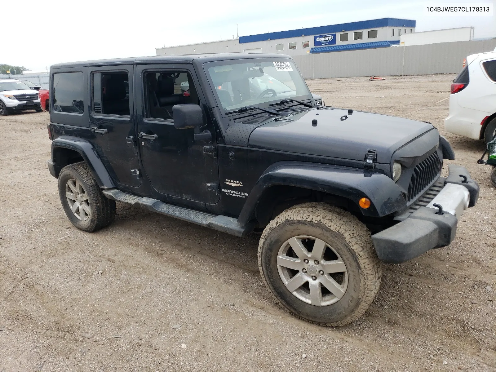 1C4BJWEG7CL178313 2012 Jeep Wrangler Unlimited Sahara