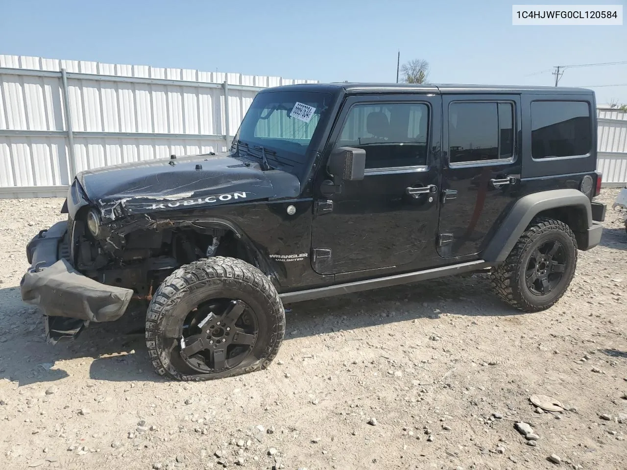 2012 Jeep Wrangler Unlimited Rubicon VIN: 1C4HJWFG0CL120584 Lot: 66697634