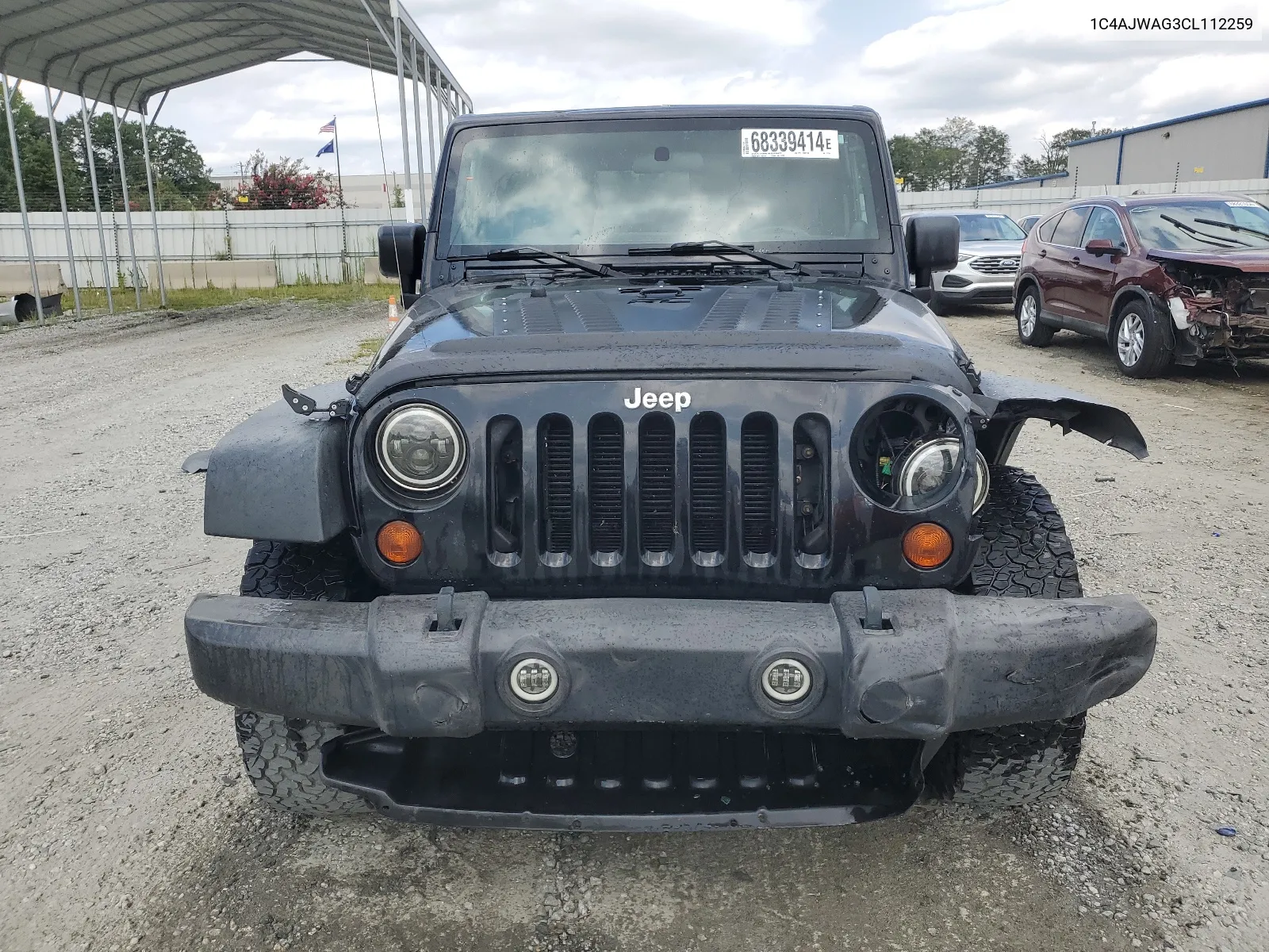 2012 Jeep Wrangler Sport VIN: 1C4AJWAG3CL112259 Lot: 68339414