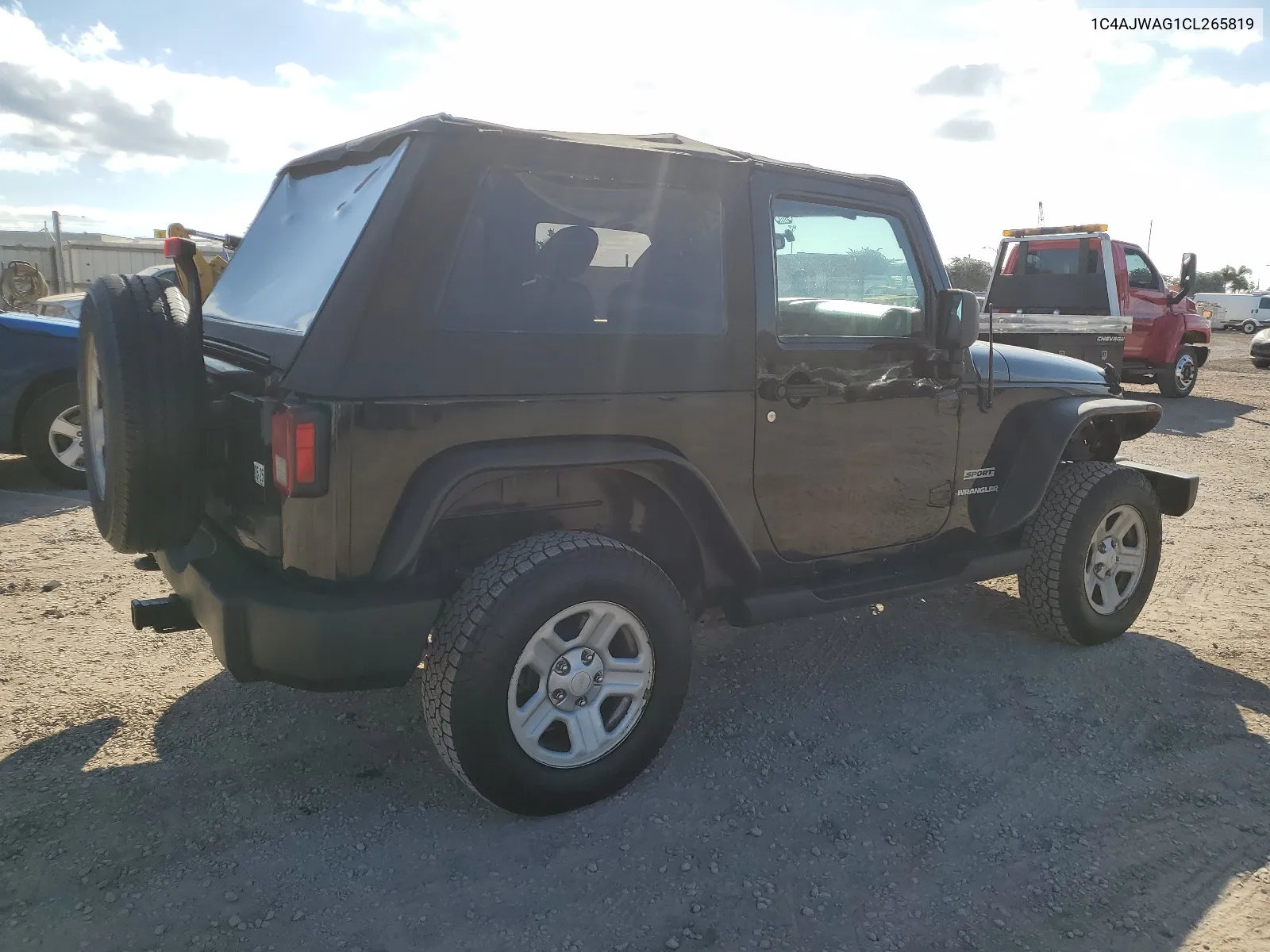 1C4AJWAG1CL265819 2012 Jeep Wrangler Sport