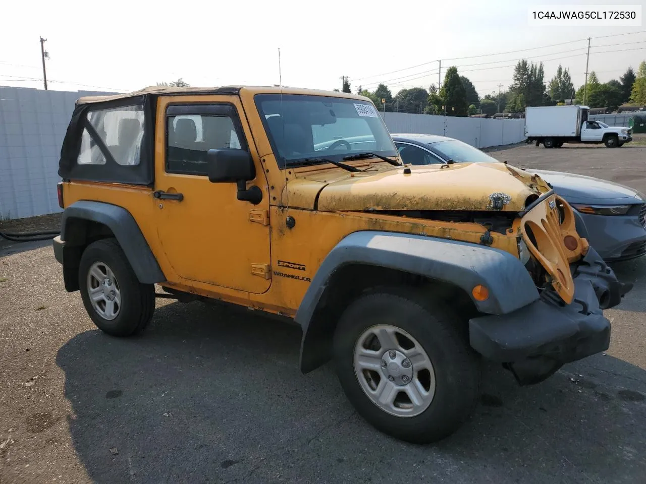 1C4AJWAG5CL172530 2012 Jeep Wrangler Sport