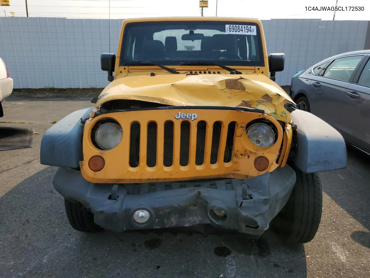 1C4AJWAG5CL172530 2012 Jeep Wrangler Sport