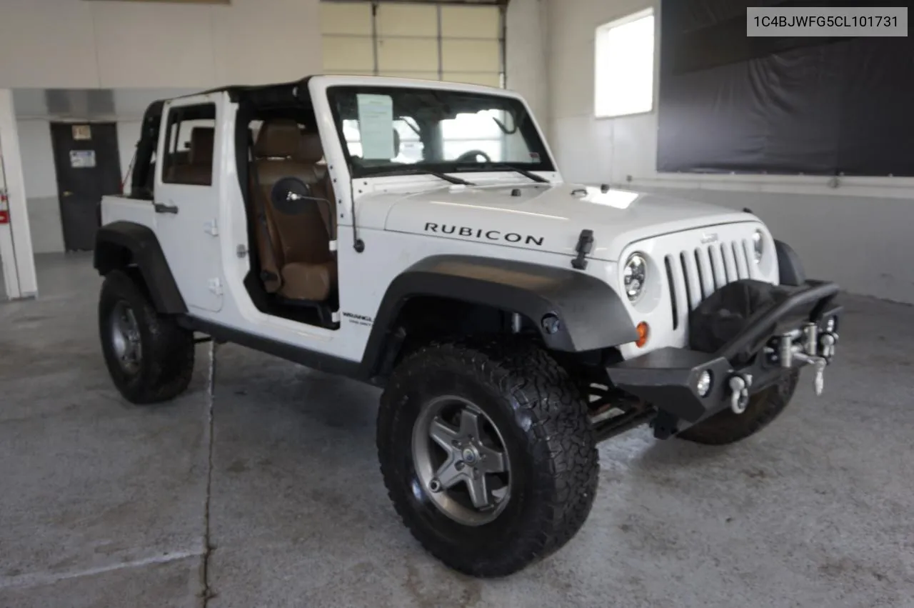 2012 Jeep Wrangler Unlimited Rubicon VIN: 1C4BJWFG5CL101731 Lot: 69274504