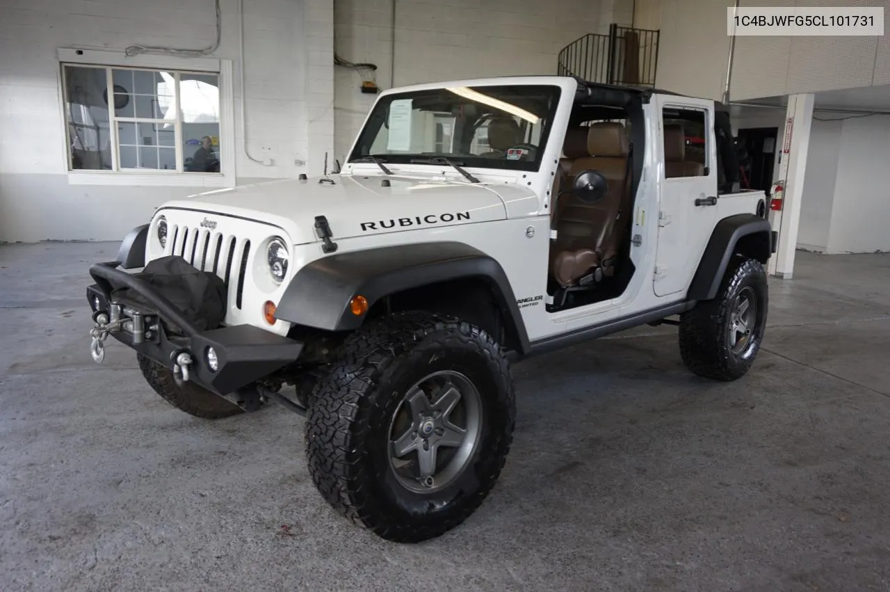 2012 Jeep Wrangler Unlimited Rubicon VIN: 1C4BJWFG5CL101731 Lot: 69274504