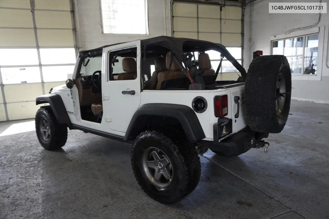 1C4BJWFG5CL101731 2012 Jeep Wrangler Unlimited Rubicon