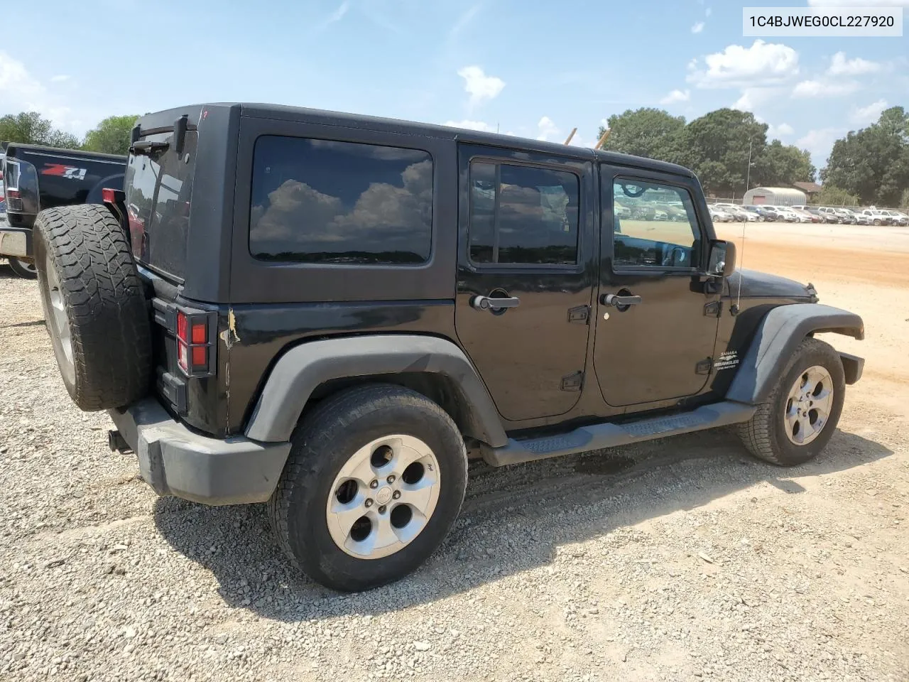 1C4BJWEG0CL227920 2012 Jeep Wrangler Unlimited Sahara