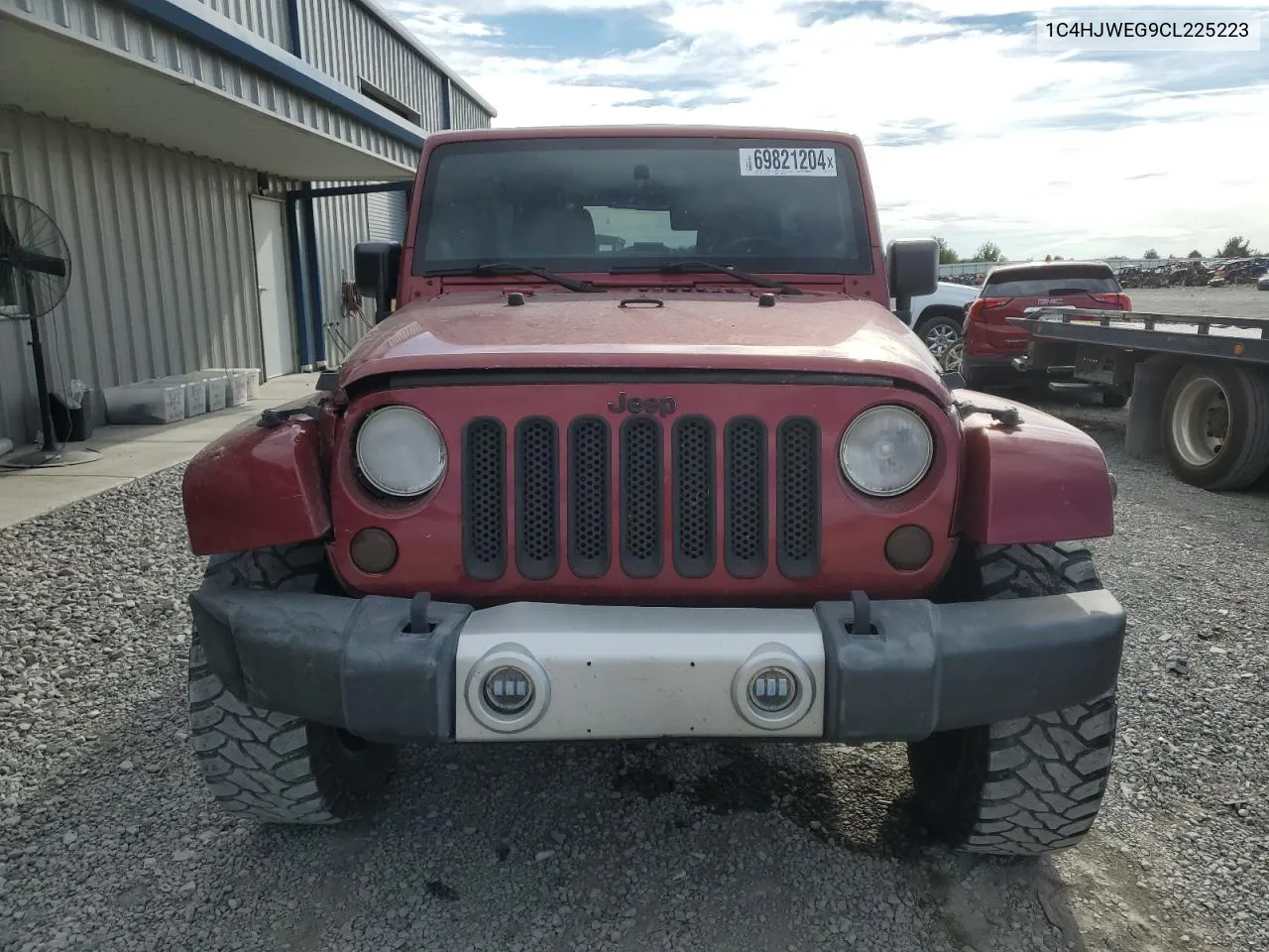 2012 Jeep Wrangler Unlimited Sahara VIN: 1C4HJWEG9CL225223 Lot: 69821204