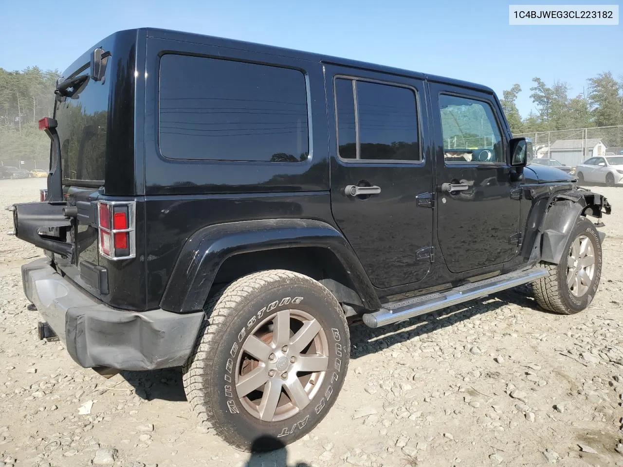 2012 Jeep Wrangler Unlimited Sahara VIN: 1C4BJWEG3CL223182 Lot: 70377964