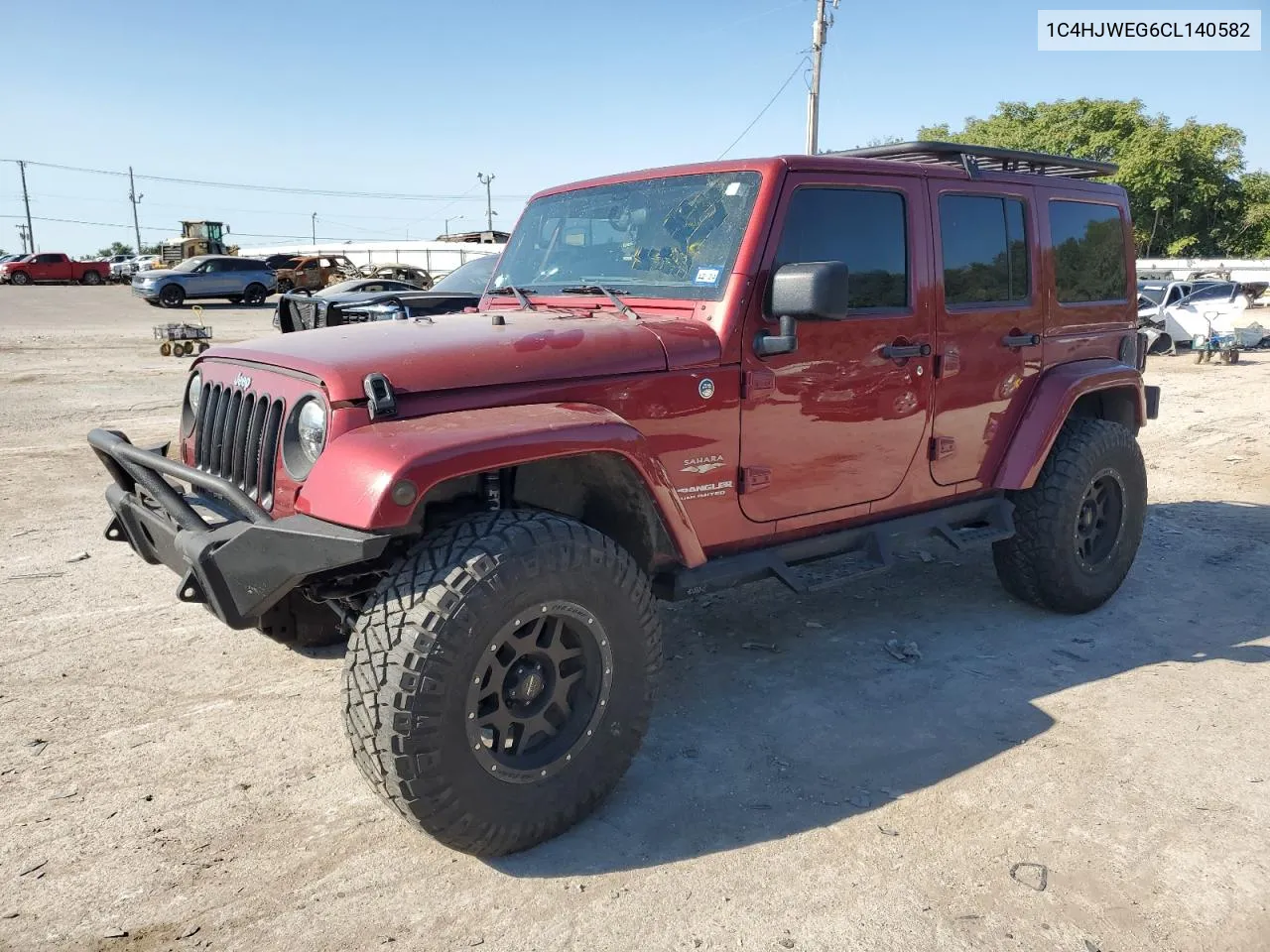 2012 Jeep Wrangler Unlimited Sahara VIN: 1C4HJWEG6CL140582 Lot: 70473984