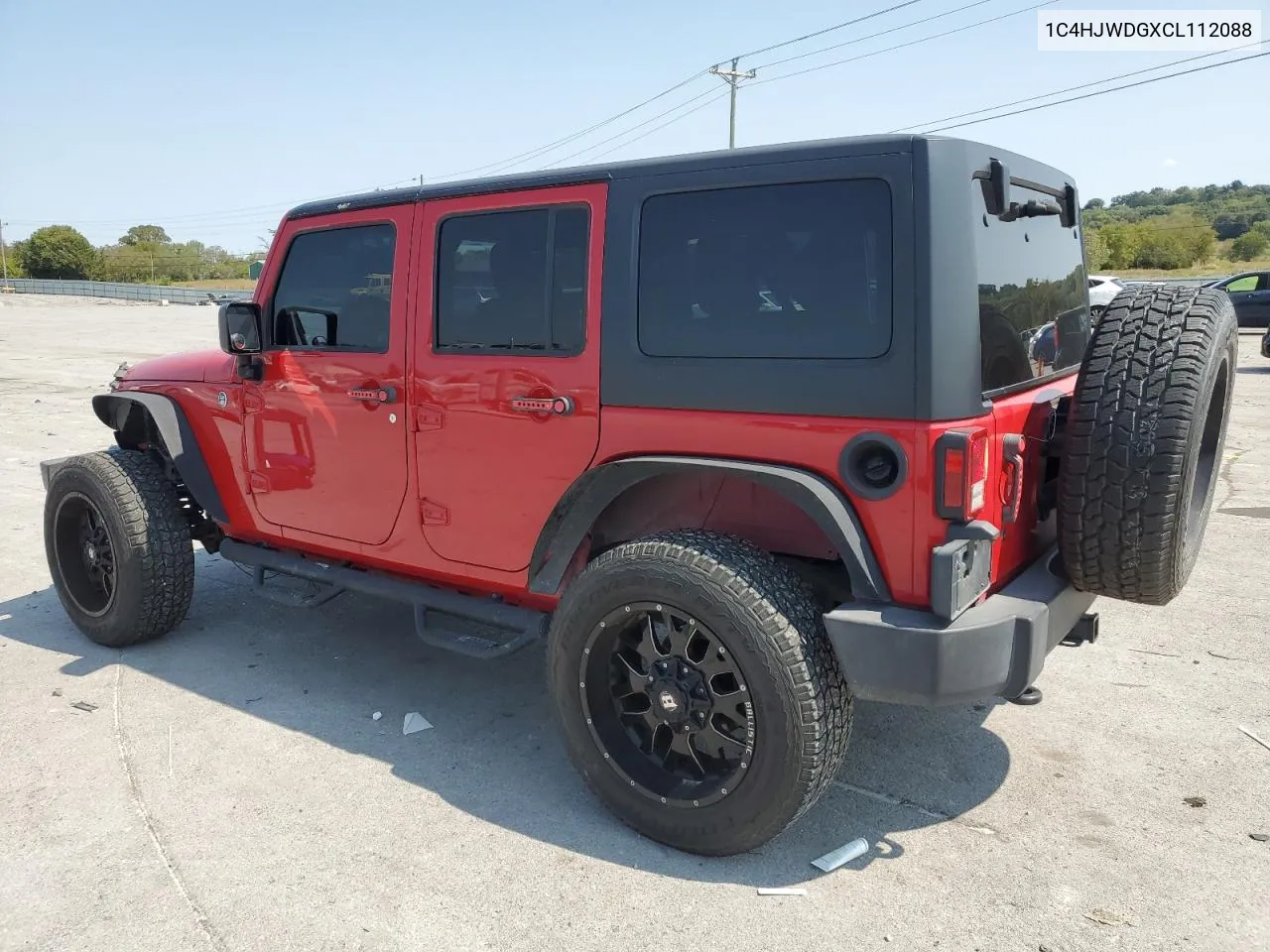 2012 Jeep Wrangler Unlimited Sport VIN: 1C4HJWDGXCL112088 Lot: 70582364