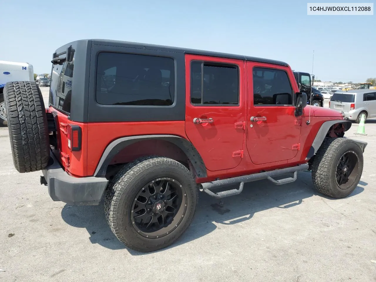 2012 Jeep Wrangler Unlimited Sport VIN: 1C4HJWDGXCL112088 Lot: 70582364