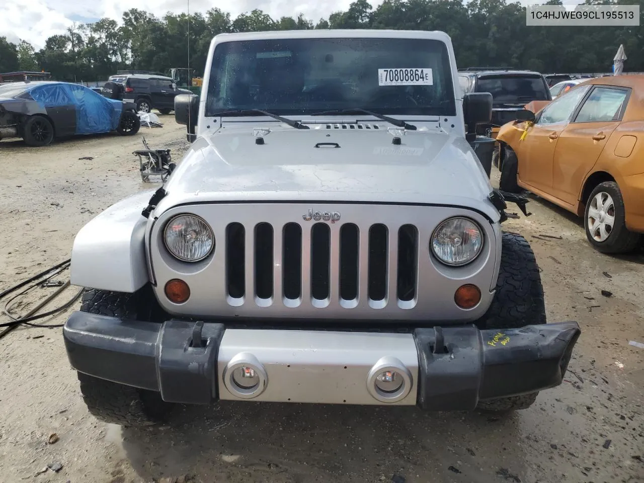 2012 Jeep Wrangler Unlimited Sahara VIN: 1C4HJWEG9CL195513 Lot: 70808864