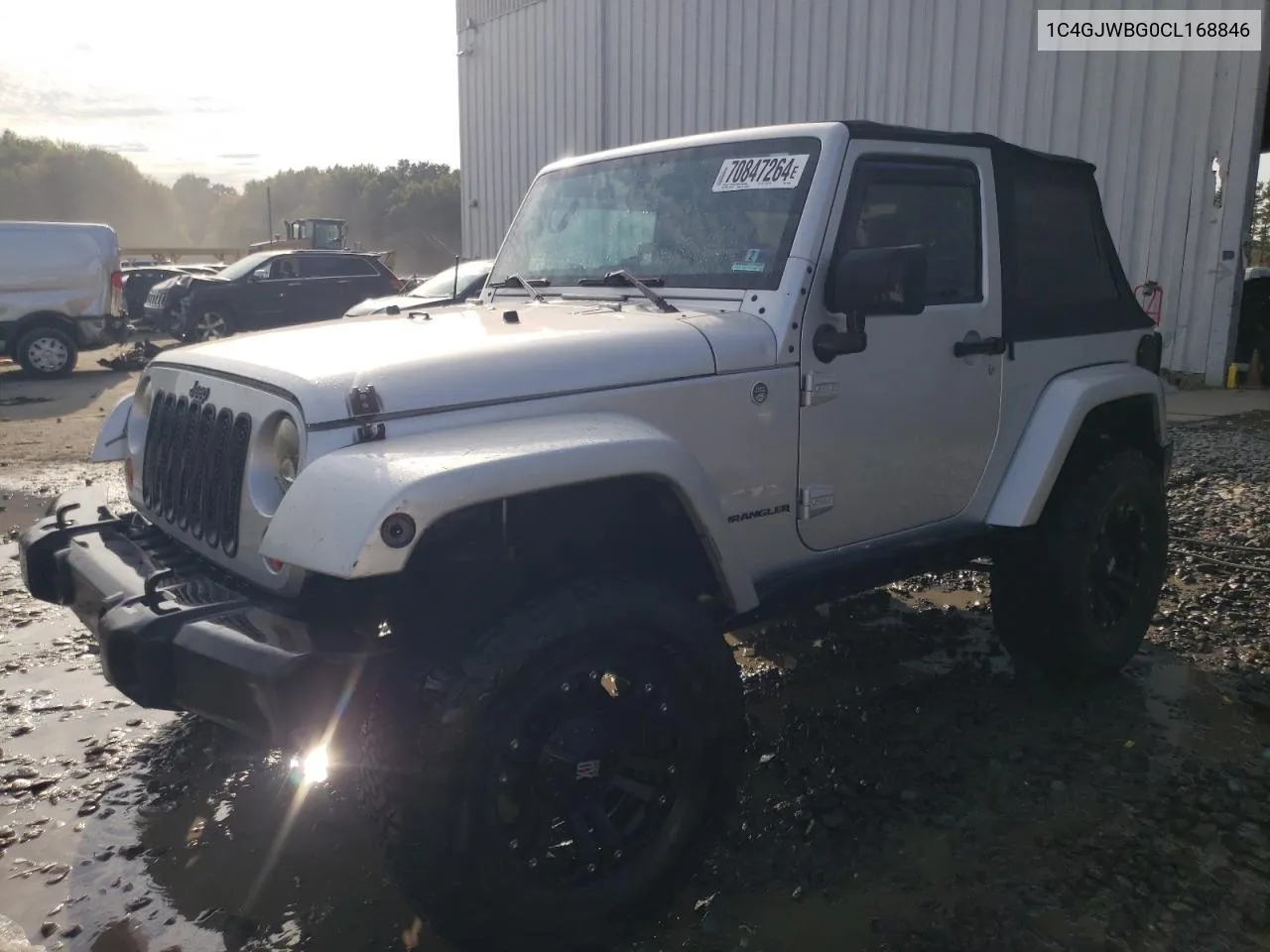 1C4GJWBG0CL168846 2012 Jeep Wrangler Sahara