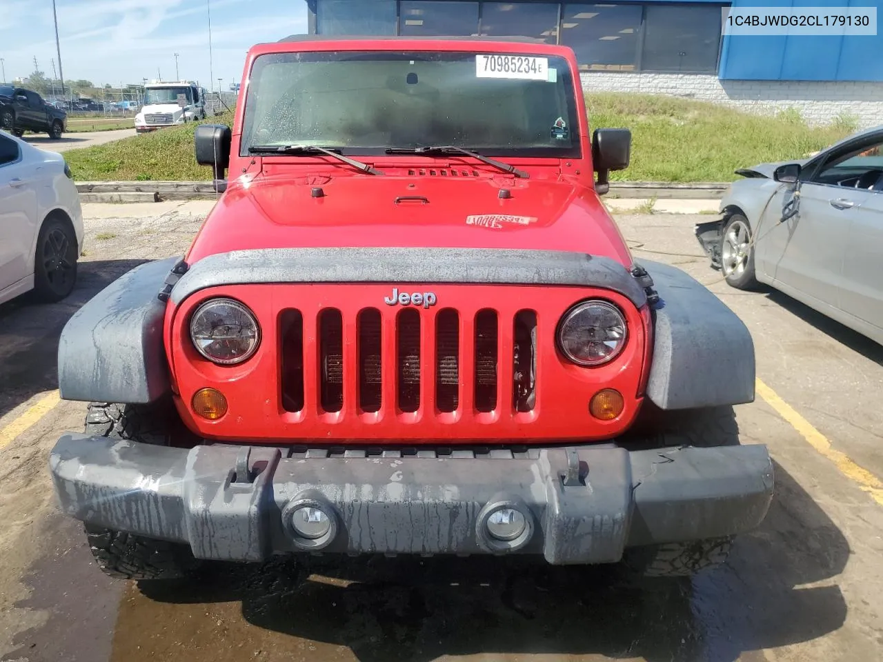 2012 Jeep Wrangler Unlimited Sport VIN: 1C4BJWDG2CL179130 Lot: 70985234