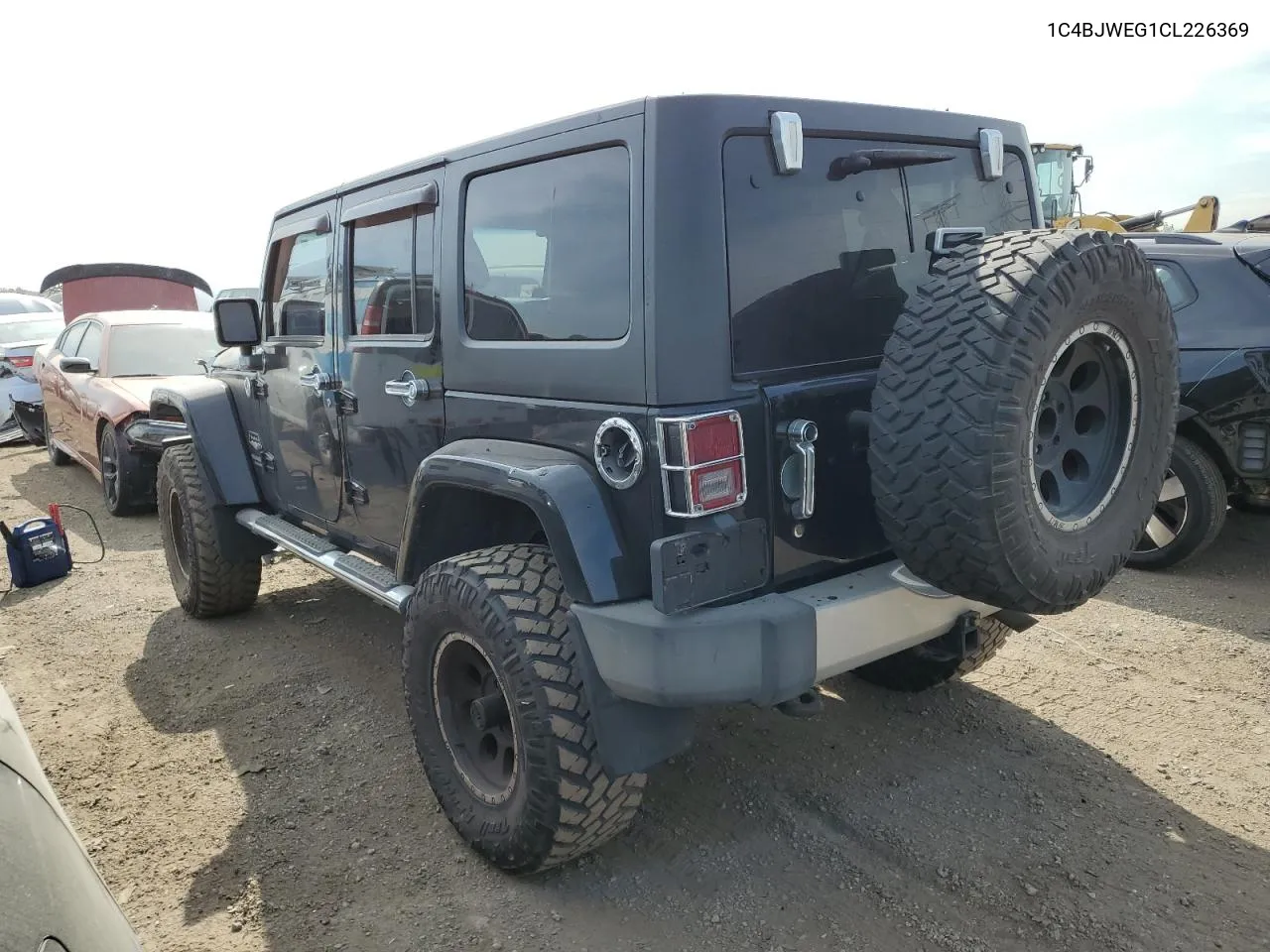 2012 Jeep Wrangler Unlimited Sahara VIN: 1C4BJWEG1CL226369 Lot: 71495724