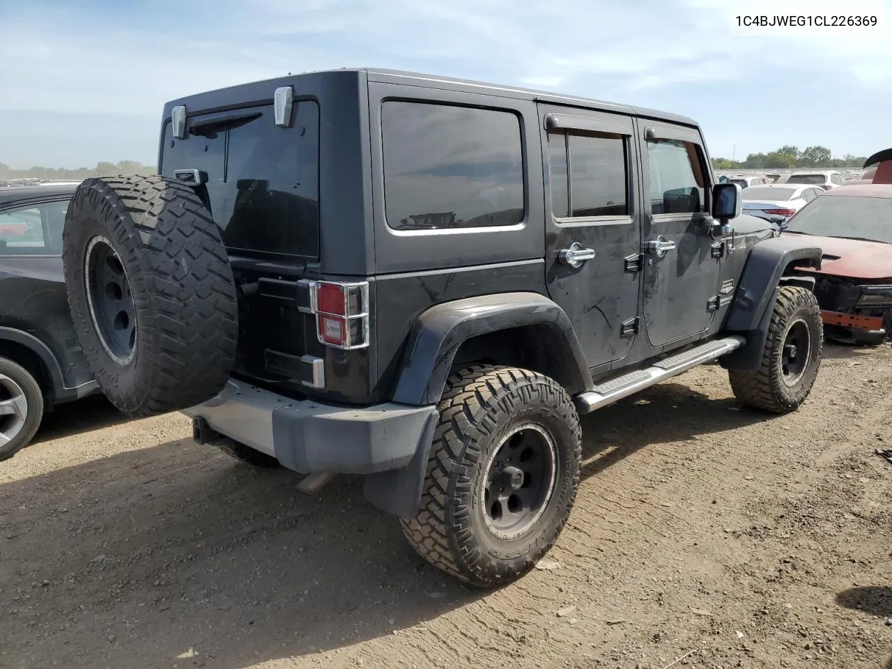 2012 Jeep Wrangler Unlimited Sahara VIN: 1C4BJWEG1CL226369 Lot: 71495724