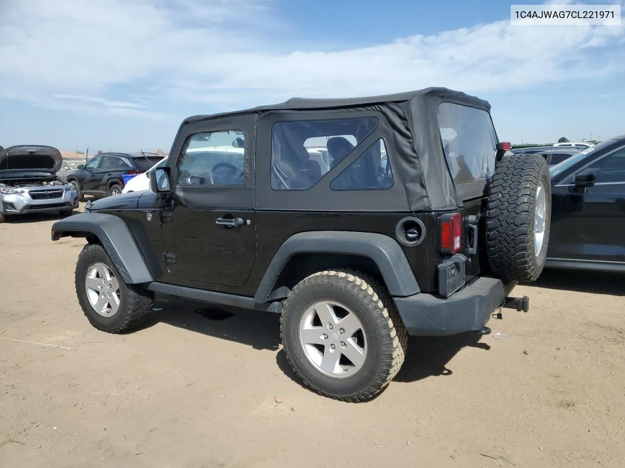 2012 Jeep Wrangler Sport VIN: 1C4AJWAG7CL221971 Lot: 71549894