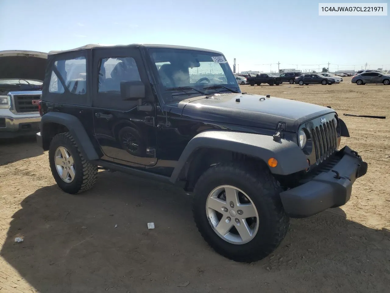 1C4AJWAG7CL221971 2012 Jeep Wrangler Sport