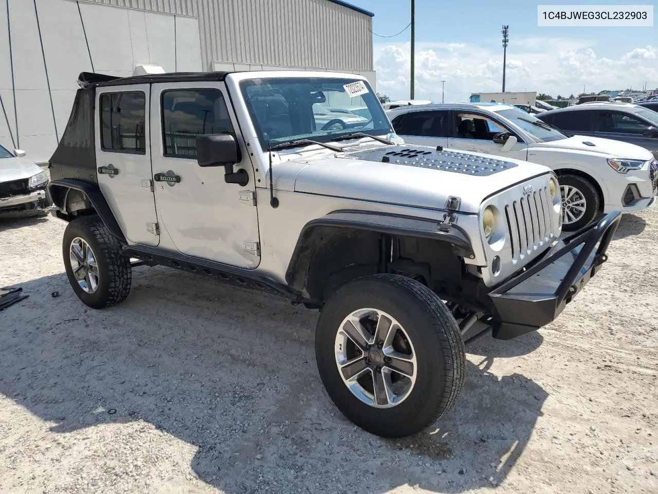 2012 Jeep Wrangler Unlimited Sahara VIN: 1C4BJWEG3CL232903 Lot: 72023574