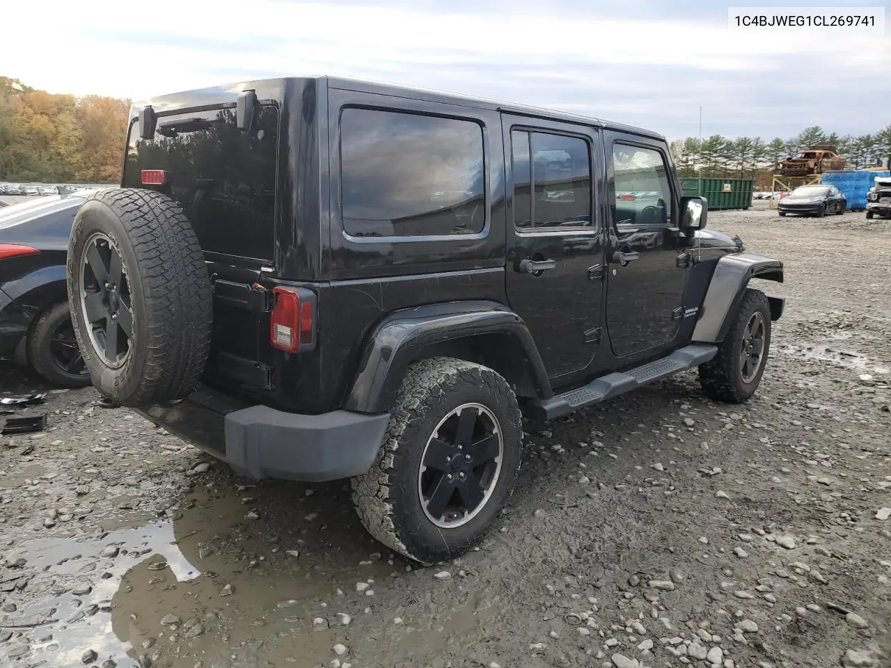 1C4BJWEG1CL269741 2012 Jeep Wrangler Unlimited Sahara