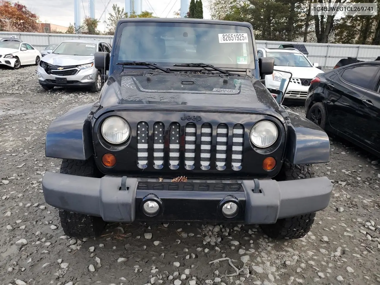 1C4BJWEG1CL269741 2012 Jeep Wrangler Unlimited Sahara