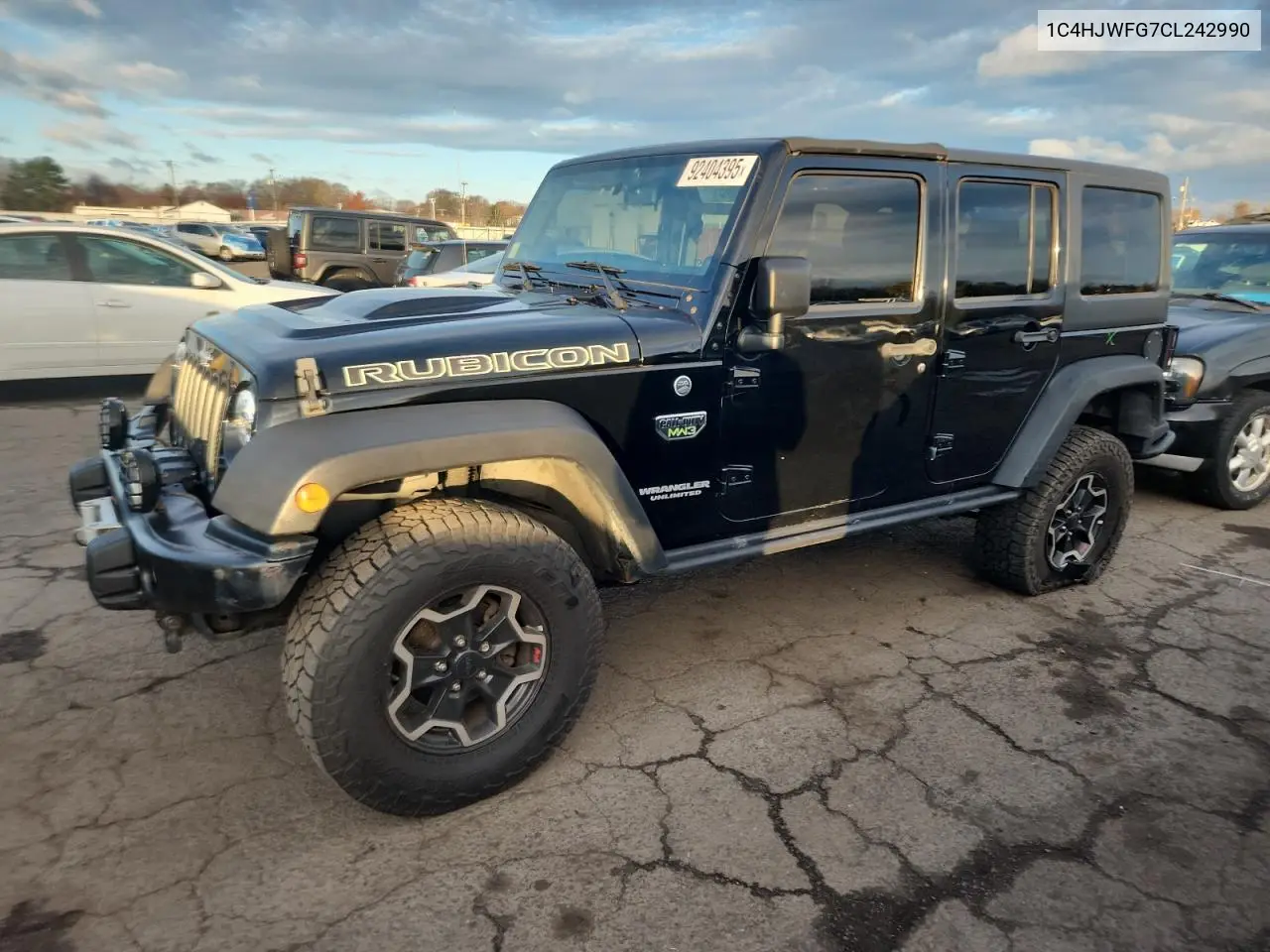 1C4HJWFG7CL242990 2012 Jeep Wrangler Unlimited Rubicon