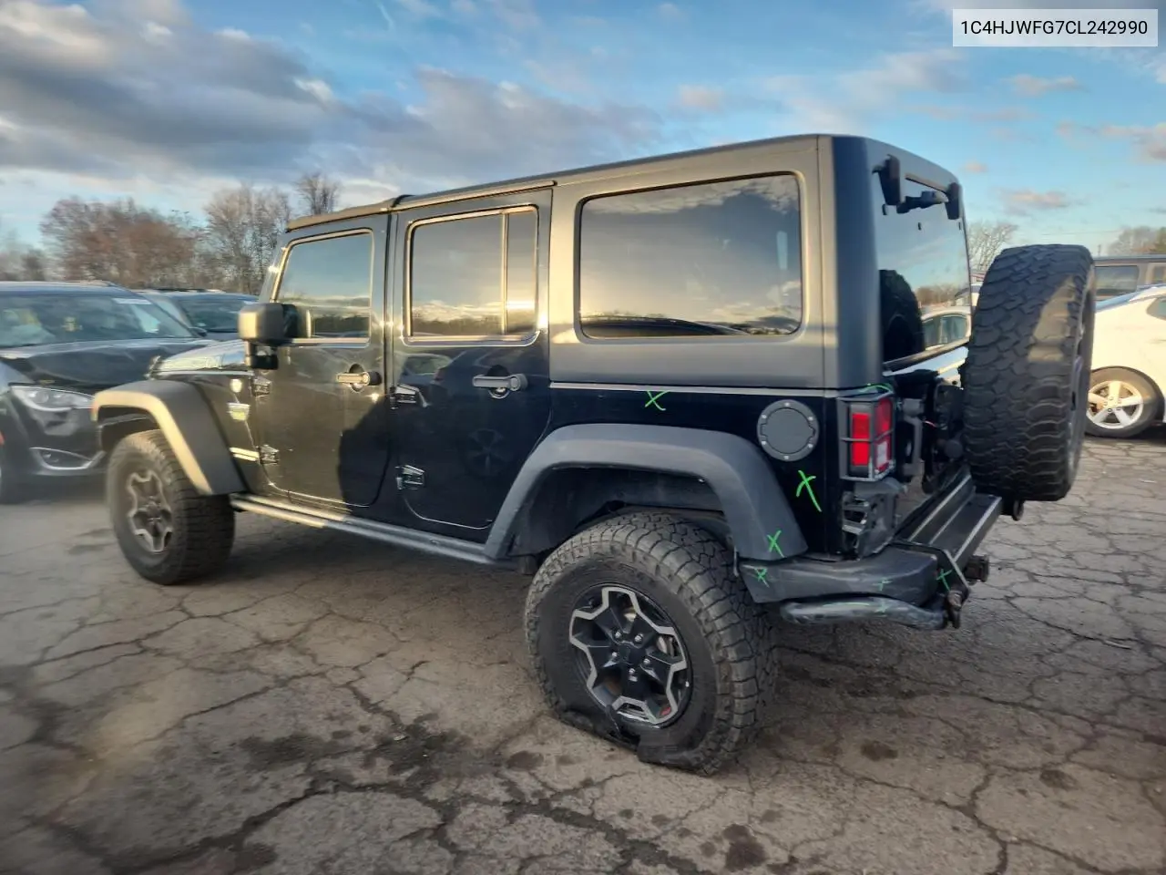 1C4HJWFG7CL242990 2012 Jeep Wrangler Unlimited Rubicon