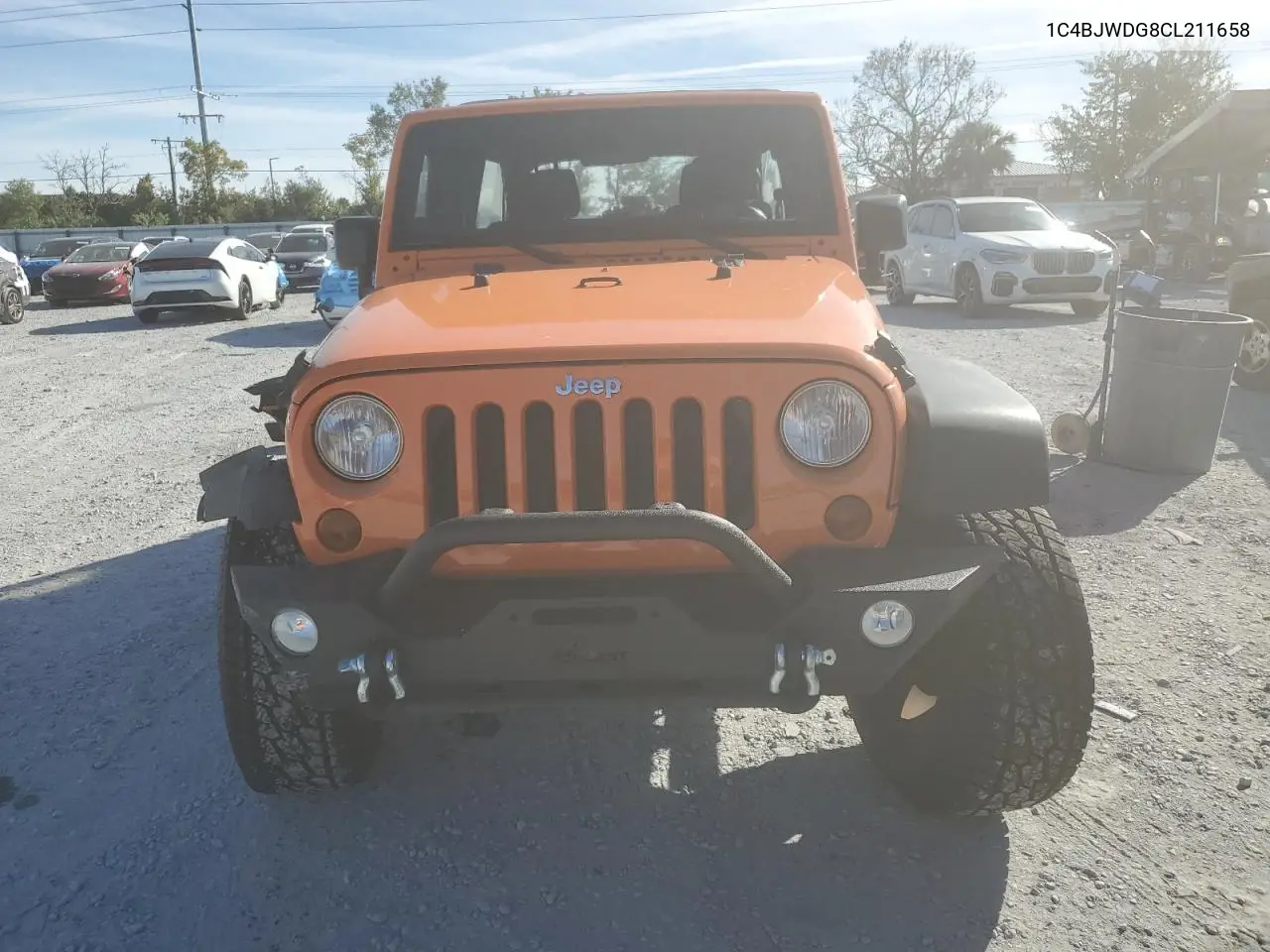 1C4BJWDG8CL211658 2012 Jeep Wrangler Unlimited Sport
