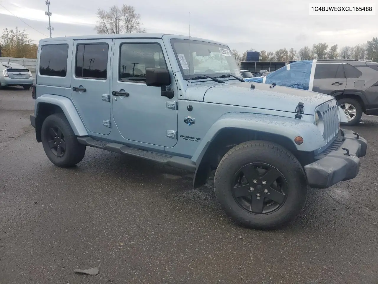 1C4BJWEGXCL165488 2012 Jeep Wrangler Unlimited Sahara