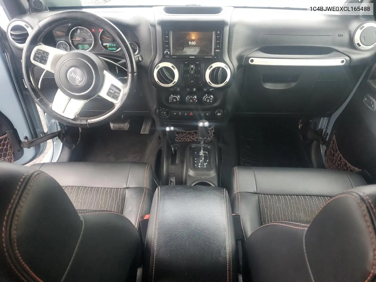 1C4BJWEGXCL165488 2012 Jeep Wrangler Unlimited Sahara