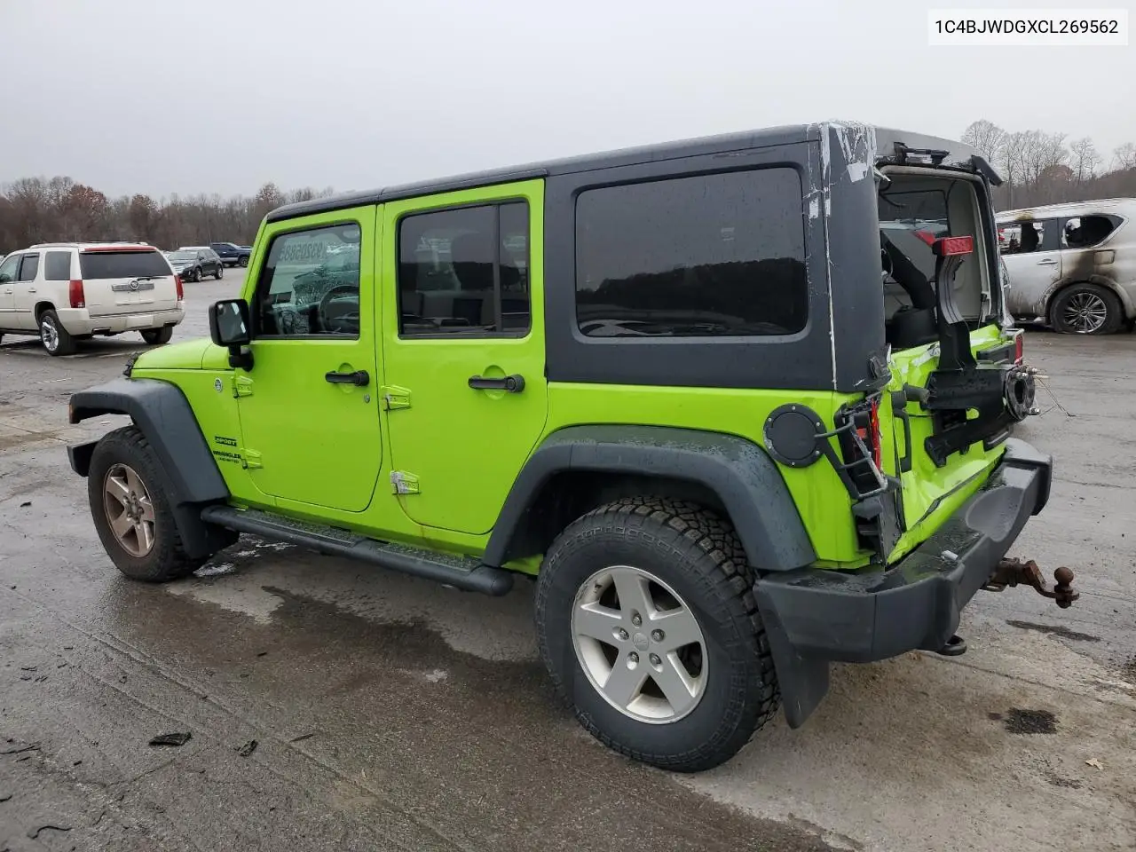 1C4BJWDGXCL269562 2012 Jeep Wrangler Unlimited Sport