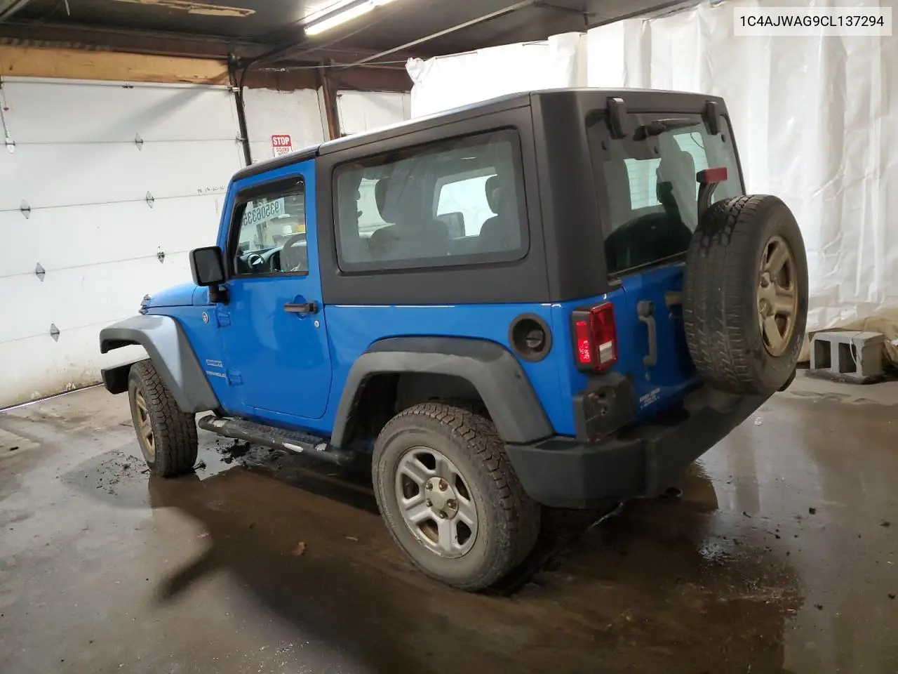 1C4AJWAG9CL137294 2012 Jeep Wrangler Sport