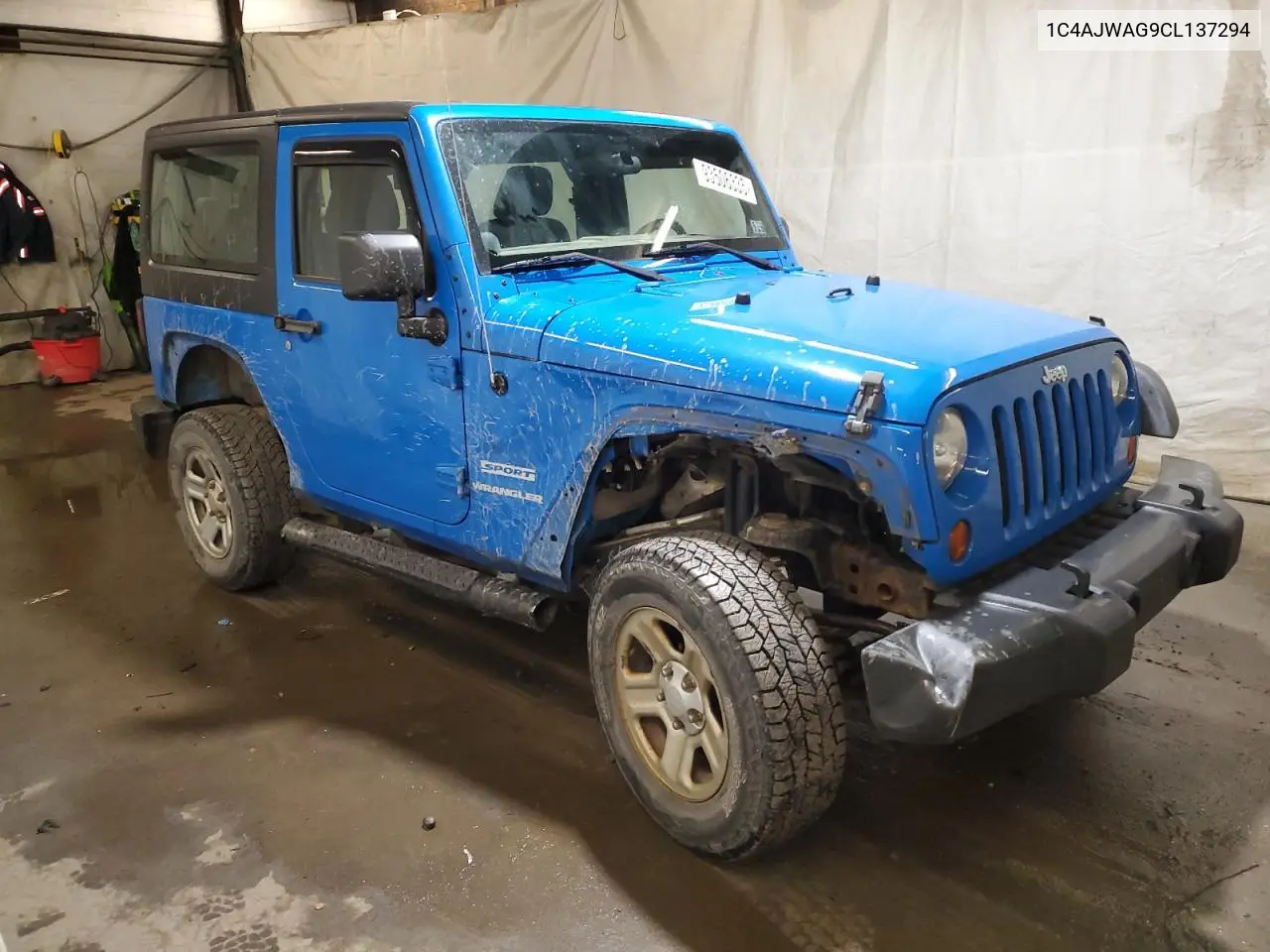 1C4AJWAG9CL137294 2012 Jeep Wrangler Sport