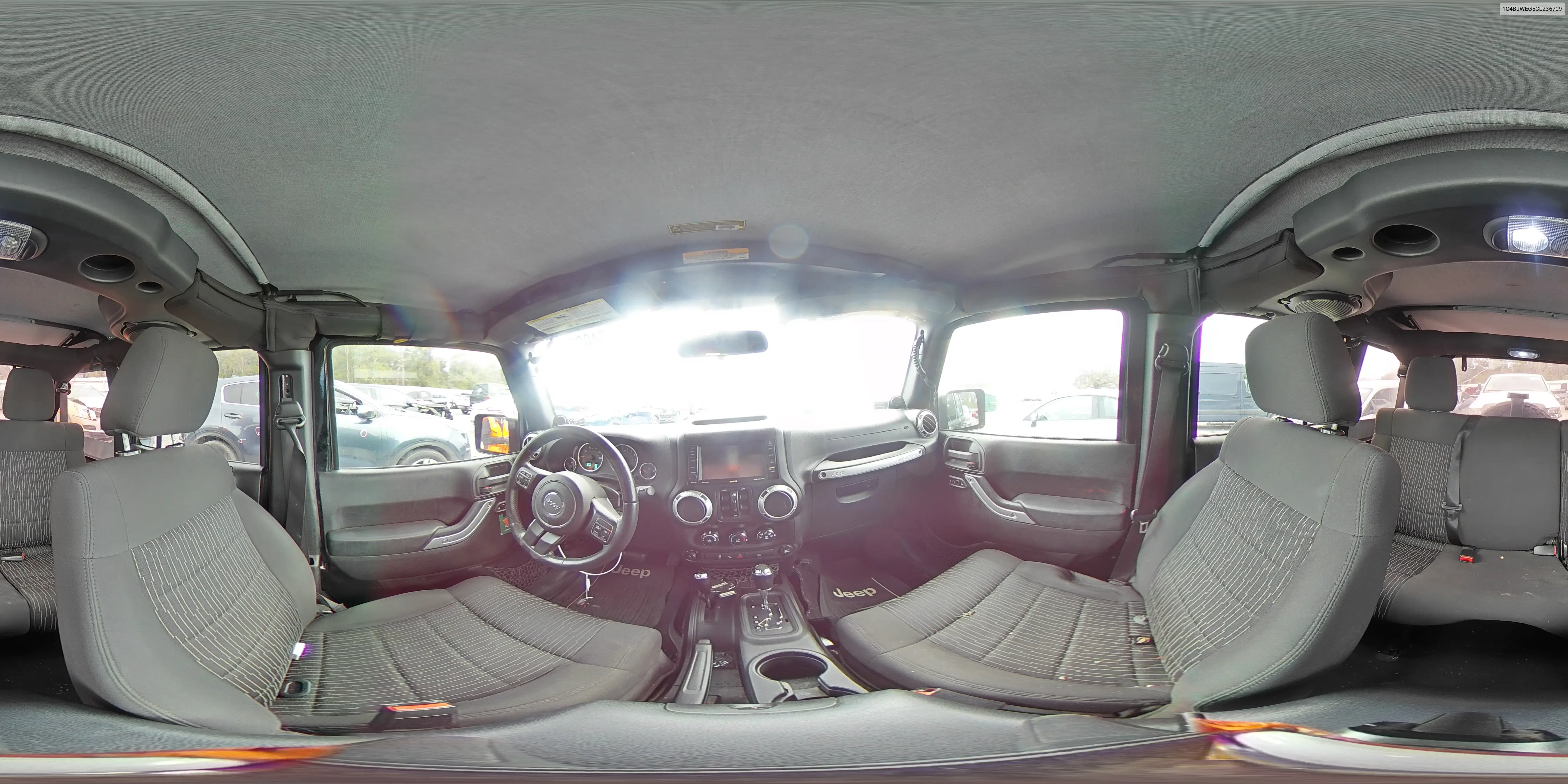 1C4BJWEG5CL236709 2012 Jeep Wrangler Unlimited Sahara