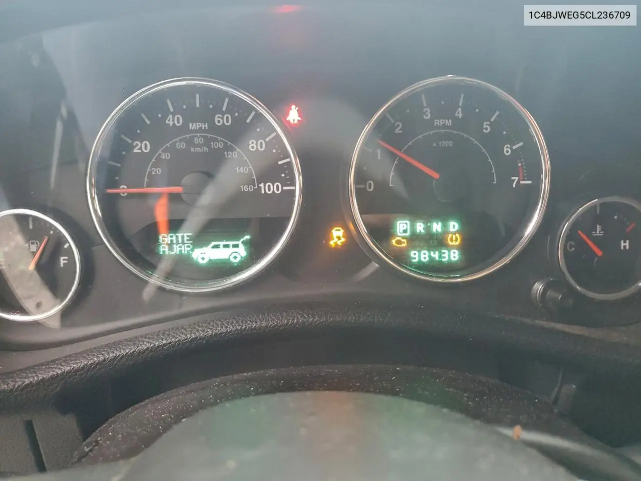 1C4BJWEG5CL236709 2012 Jeep Wrangler Unlimited Sahara