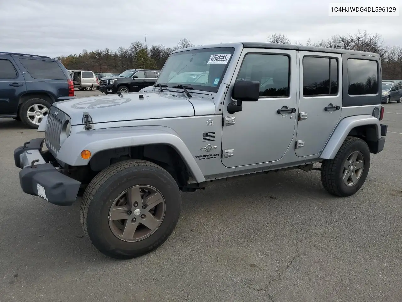 2013 Jeep Wrangler Unlimited Sport VIN: 1C4HJWDG4DL596129 Lot: 48948085