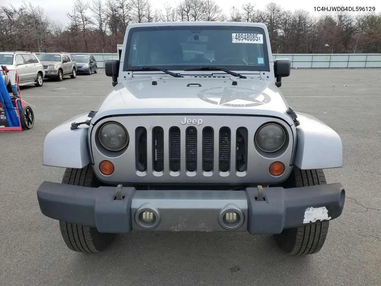 2013 Jeep Wrangler Unlimited Sport VIN: 1C4HJWDG4DL596129 Lot: 48948085