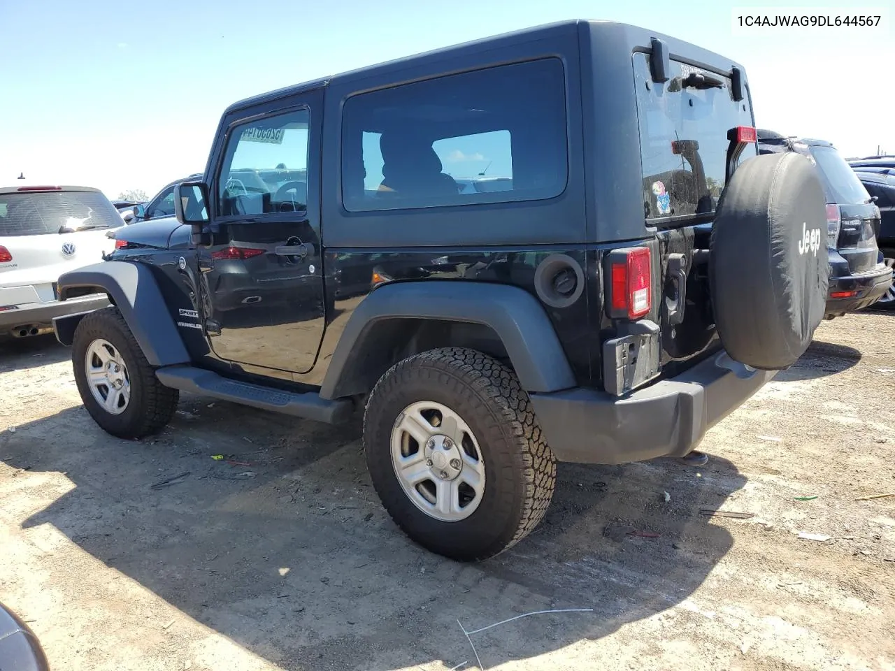 2013 Jeep Wrangler Sport VIN: 1C4AJWAG9DL644567 Lot: 52656144