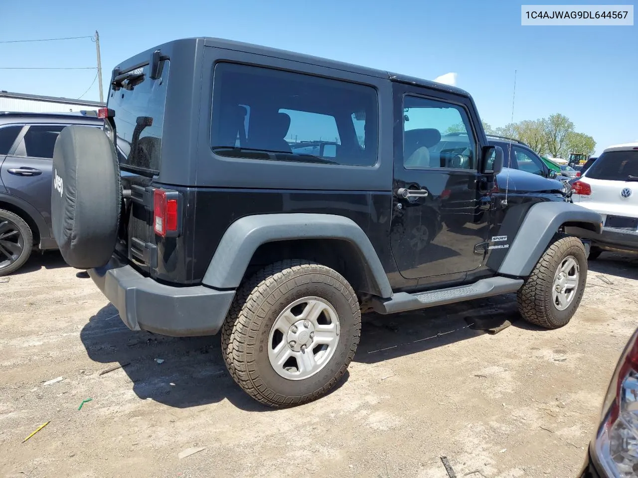 2013 Jeep Wrangler Sport VIN: 1C4AJWAG9DL644567 Lot: 52656144