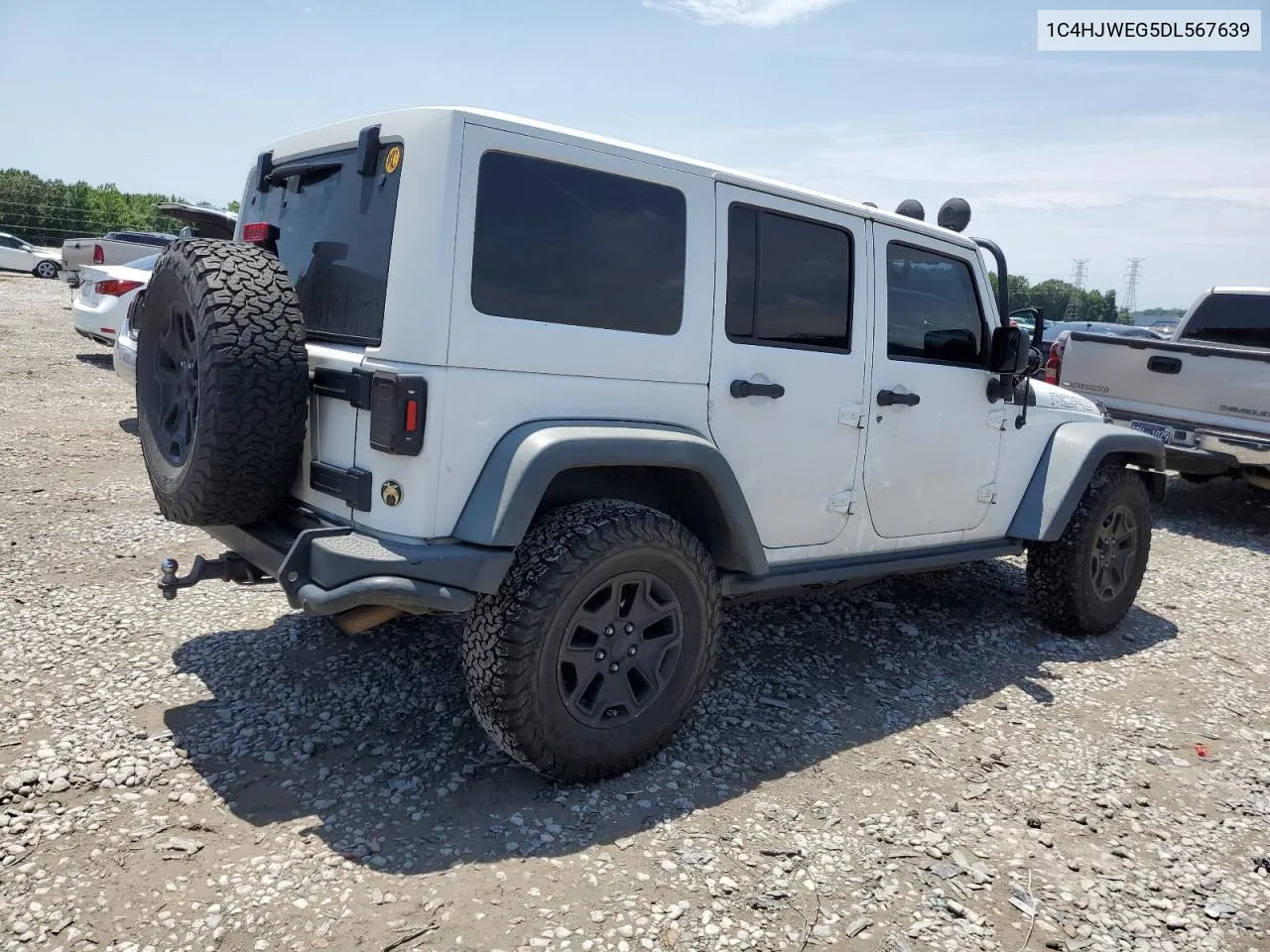 2013 Jeep Wrangler Unlimited Sahara VIN: 1C4HJWEG5DL567639 Lot: 57699844