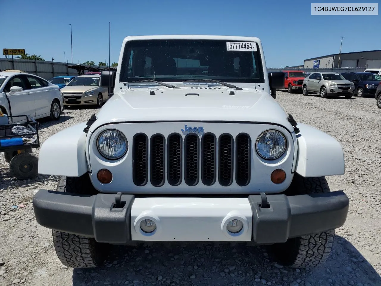 1C4BJWEG7DL629127 2013 Jeep Wrangler Unlimited Sahara