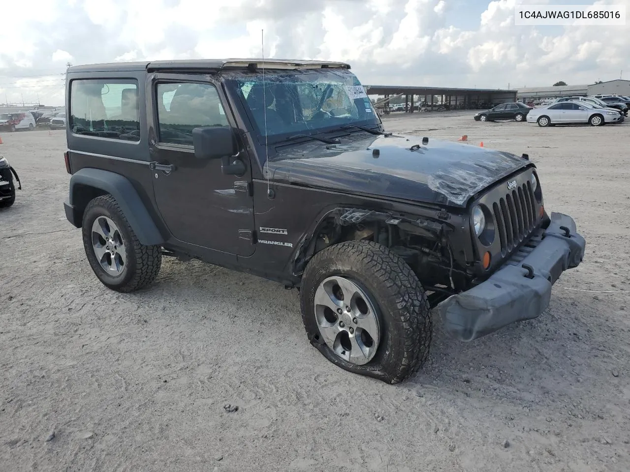 2013 Jeep Wrangler Sport VIN: 1C4AJWAG1DL685016 Lot: 58240644