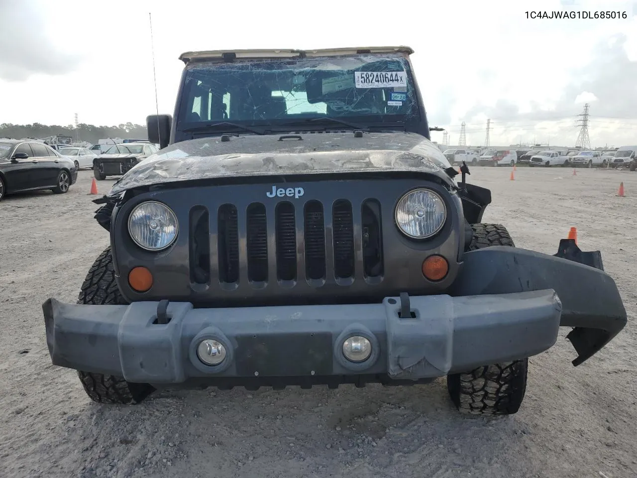 2013 Jeep Wrangler Sport VIN: 1C4AJWAG1DL685016 Lot: 58240644