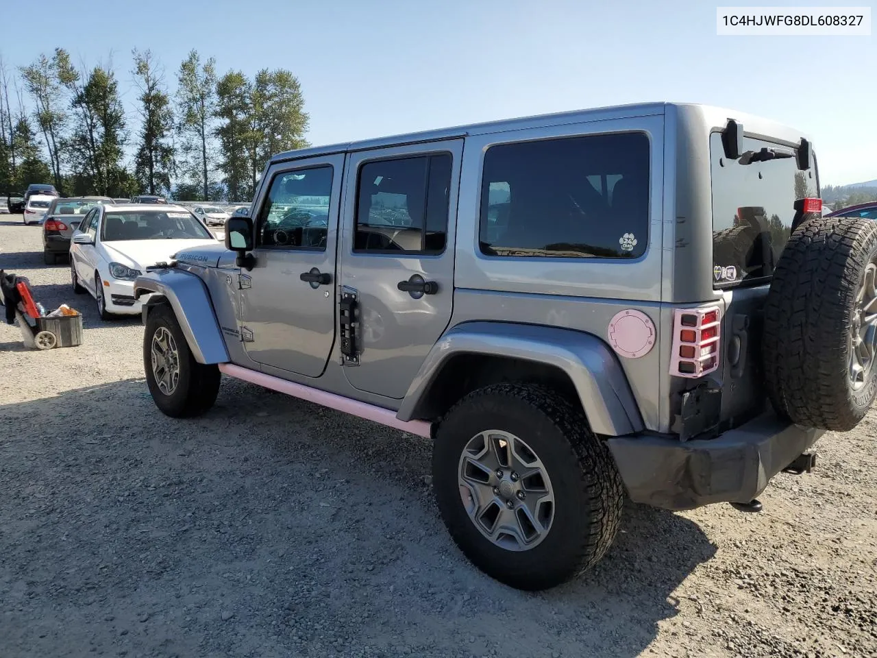 2013 Jeep Wrangler Unlimited Rubicon VIN: 1C4HJWFG8DL608327 Lot: 59359754