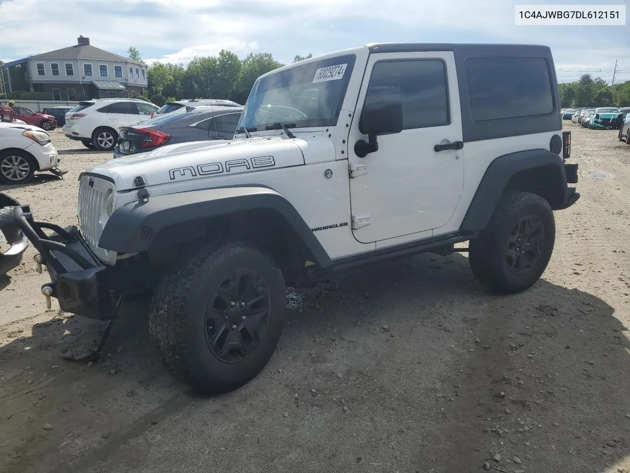 2013 Jeep Wrangler Sahara VIN: 1C4AJWBG7DL612151 Lot: 60029274