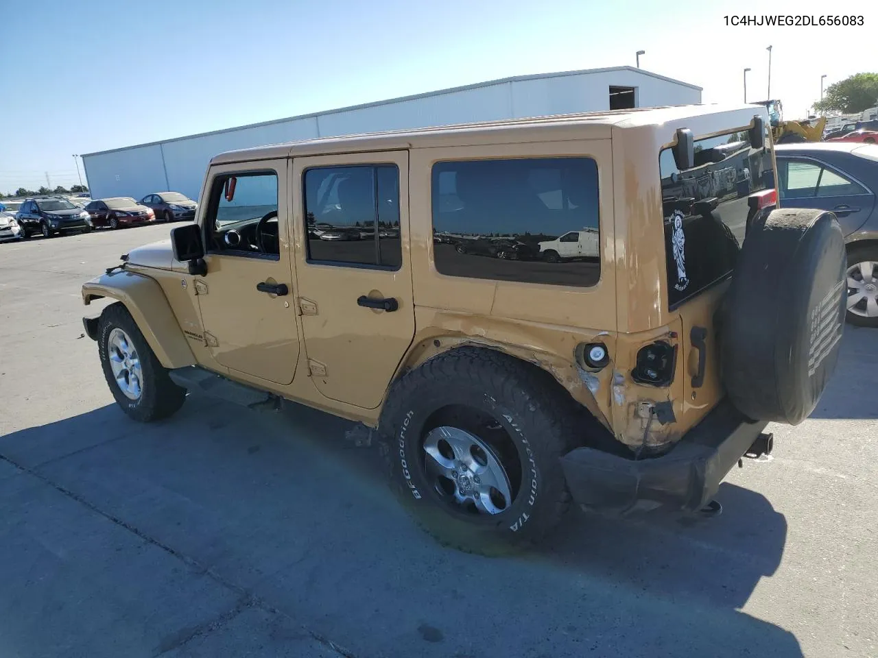 2013 Jeep Wrangler Unlimited Sahara VIN: 1C4HJWEG2DL656083 Lot: 60659874